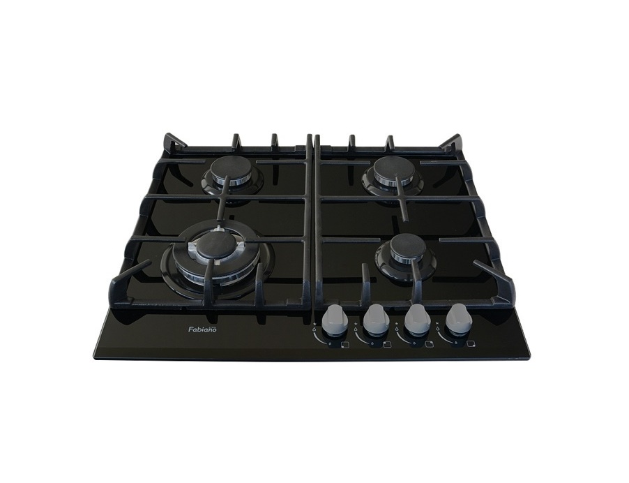 Варочная поверхность Fabiano FHG 14-44 GH-T Black glass
